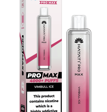 Hayati Pro Max 4000 20MG Nicotine - Vimbull Ice - Vape Unit