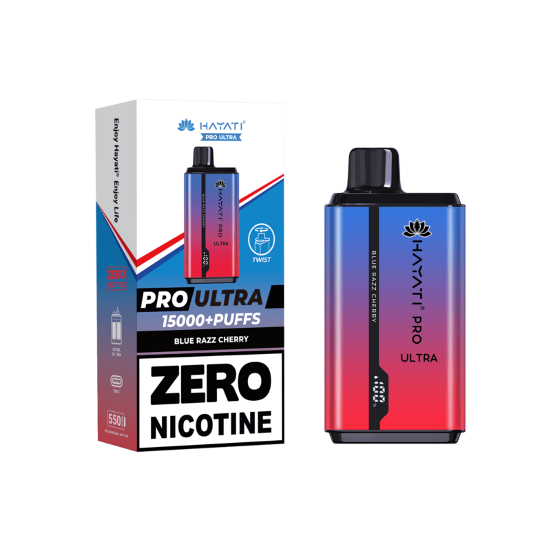 Hayati Pro Ultra Blue Razz Cherry0mg - Vape Unit