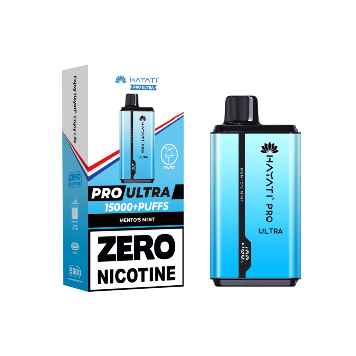 Hayati Pro Ultra Mento's Mint 0mg - Vape Unit