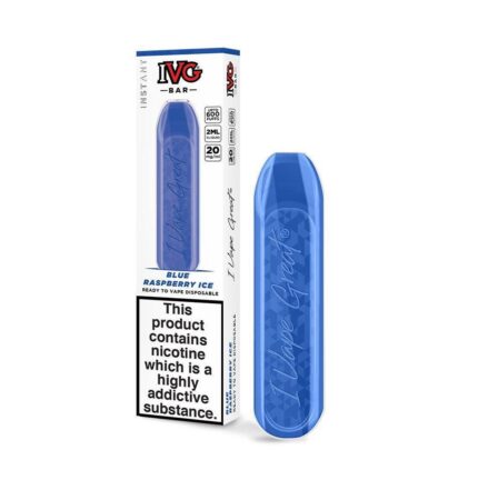 IVG BAR BLUE RASPBERRY ICE - Vape Unit