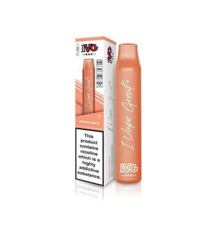 IVG BAR PLUS Peach Rings - Vape Unit