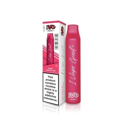 IVG BAR PLUS Ruby Guava Ice - Vape Unit