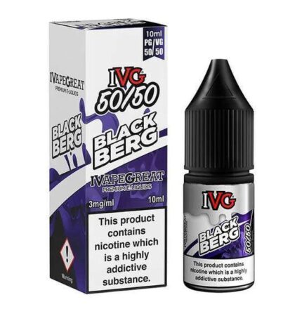 IVG BLACKBERG 50/50 10ML - Vape Unit