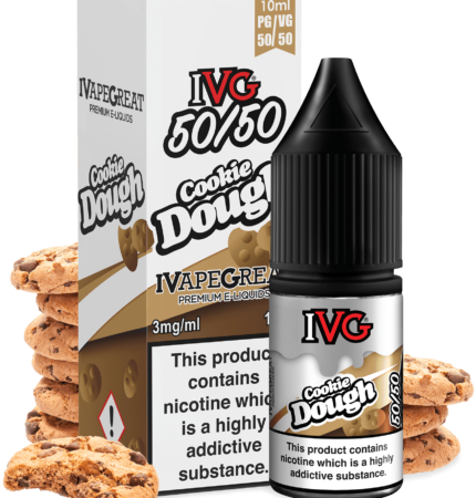 IVG Cookie Dough 50/50 10ML - Vape Unit