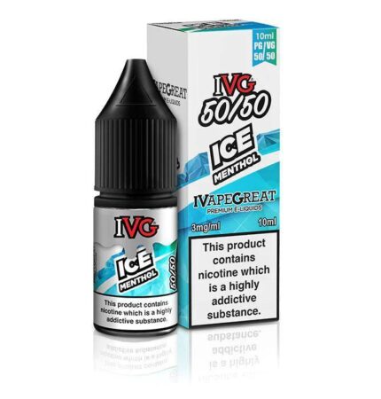 IVG ICE MENTHOL 50/50 10ML - Vape Unit