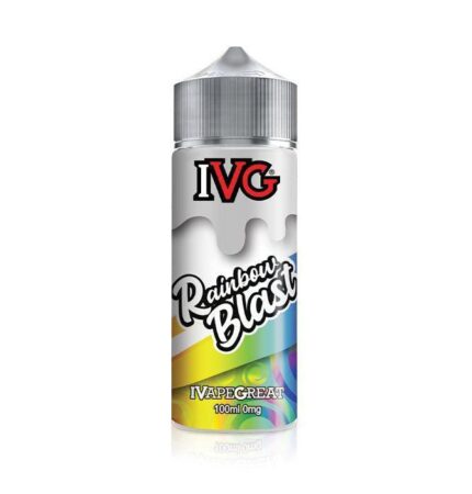 IVG Juice 100ML Shortfill Rainbow Blast - Vape Unit