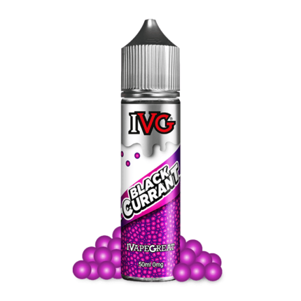 IVG Juice 50ML Shortfill Black Currant - Vape Unit