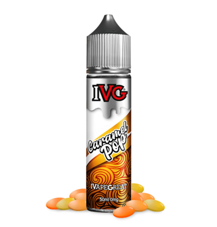 IVG Juice 50ML Shortfill Caramel Pop - Vape Unit