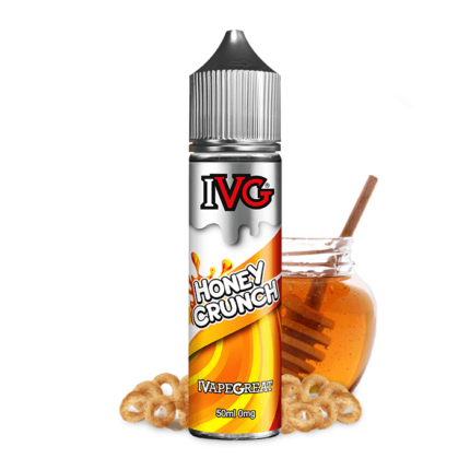 IVG Juice 50ML Shortfill Honey Crunch - Vape Unit