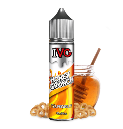 IVG Juice 50ML Shortfill Honey Crunch - Vape Unit