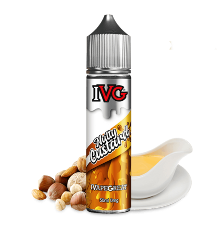 IVG Juice 50ML Shortfill Nutty Custard - Vape Unit