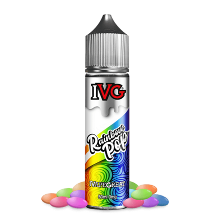 IVG Juice 50ML Shortfill Rainbow Pop - Vape Unit