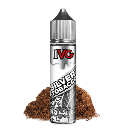 IVG Juice 50ML Shortfill Silver Tobacco - Vape Unit