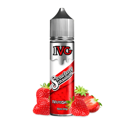 IVG Juice 50ML Shortfill Strawberry Sensation - Vape Unit