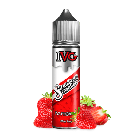 IVG Juice 50ML Shortfill Strawberry Sensation - Vape Unit