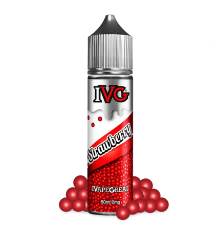 IVG Juice 50ML Shortfill Strawberry - Vape Unit