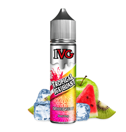 IVG Juice 50ML Shortfill Tropical Ice Blast - Vape Unit