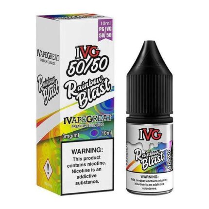 IVG RAINBOW BLAST 50/50 10ML - Vape Unit