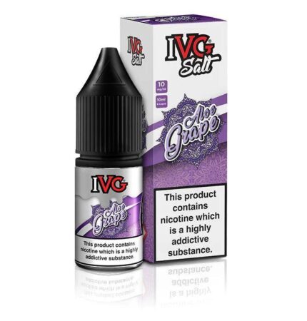 IVG SALT ALOE GRAPE 10/20MG - Vape Unit