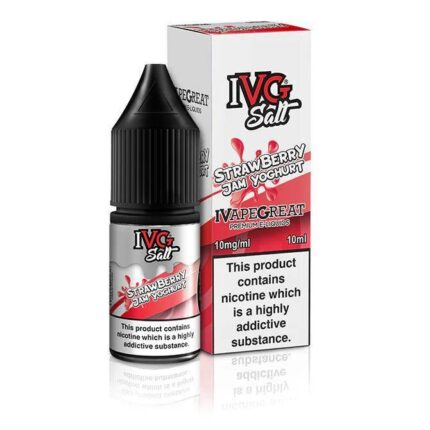 IVG SALT STRAWBERRY JAM YOGHURT 10/20MG - Vape Unit