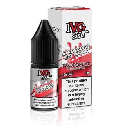 IVG SALT STRAWBERRY JAM YOGHURT 10/20MG - Vape Unit