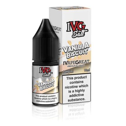 IVG SALT VANILLA BISCUIT 10/20MG - Vape Unit