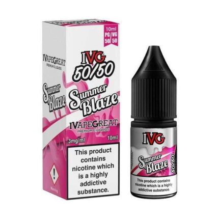 IVG SUMMER BLAZE 50/50 10ML - Vape Unit