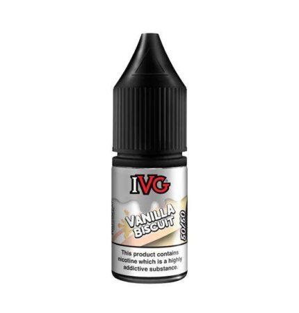 IVG VANILLA BISCUIT 50/50 10ML - Vape Unit