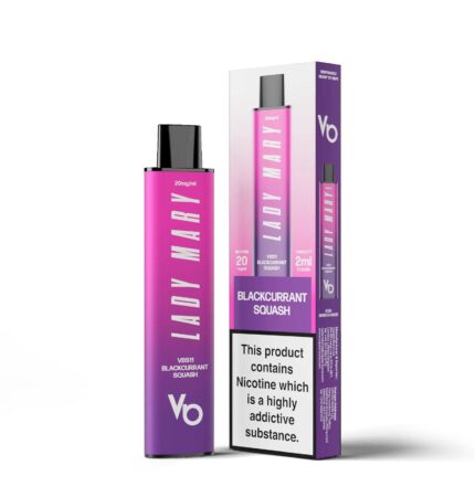 Lady Mary BLACKCURRANT SQUASH 20MG - Vape Unit