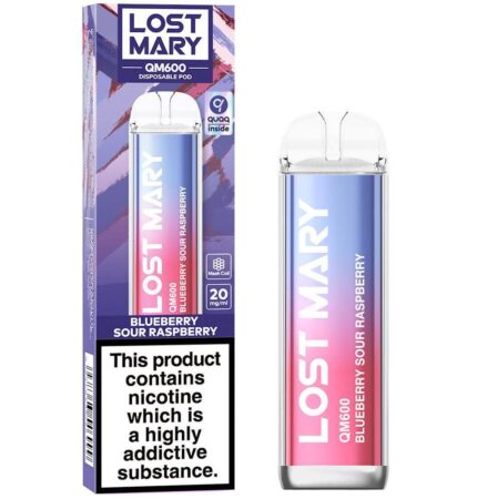 LOST MARY QM600 BLUEBERRY SOUR RASPBERRY - Vape Unit