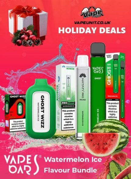 Watermelon Ice Flavour Bundle Deal - Vape Unit